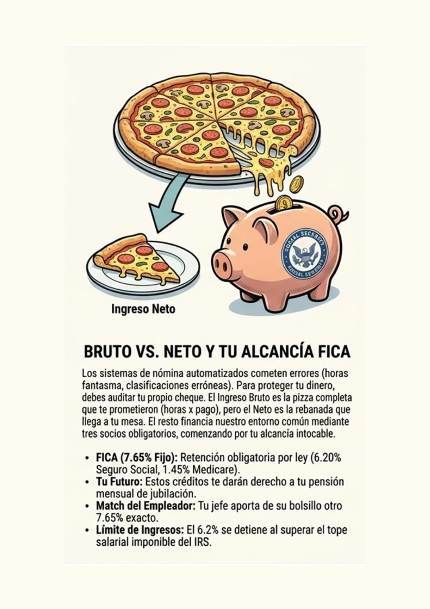 Página Bruto vs. neto del E-book