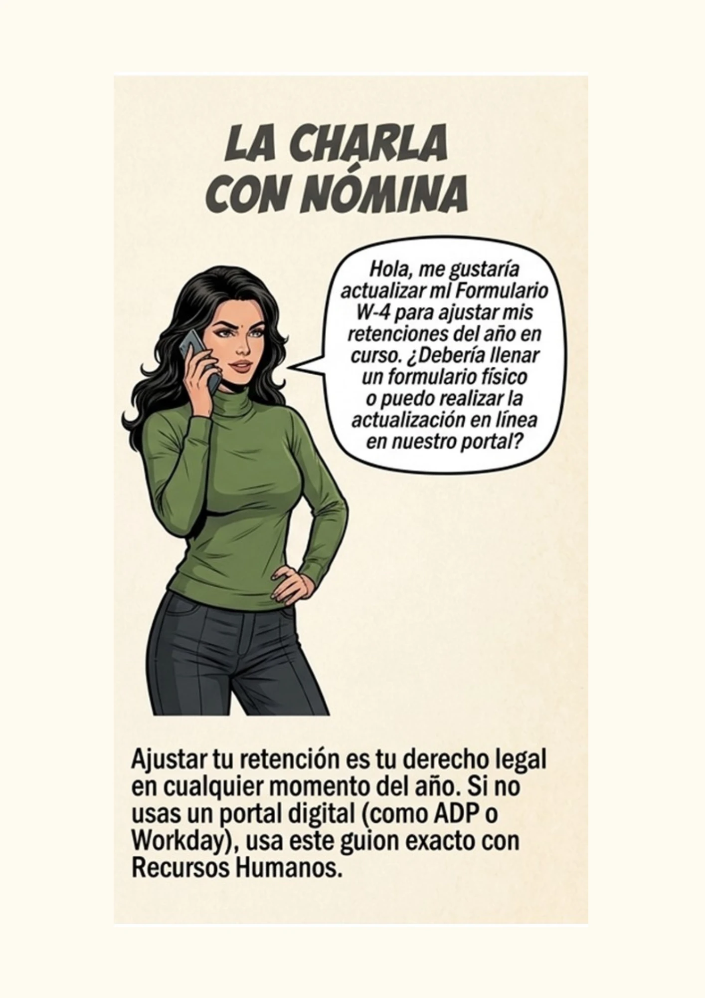 Página La charla con Nómina del E-book